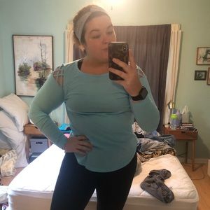 REEBOK BLUE LONG SLEEVE -BUNDLE 2 for $20